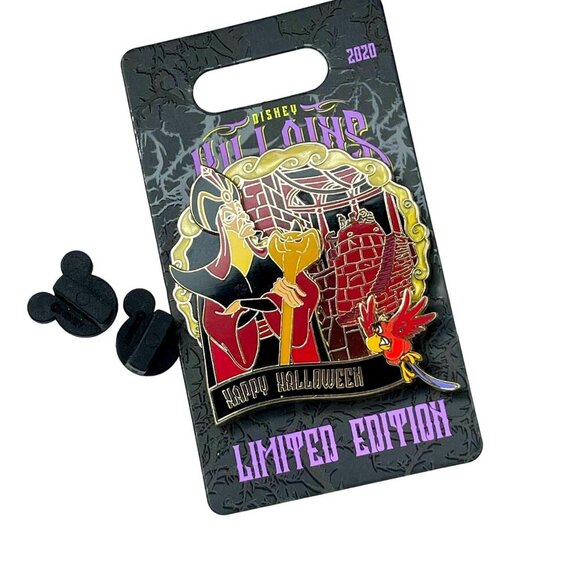 Disney Jafar Aladdin Trading Pin Villains Halloween 2020 Lapel Pin Brooch Badge - Picture 1 of 7